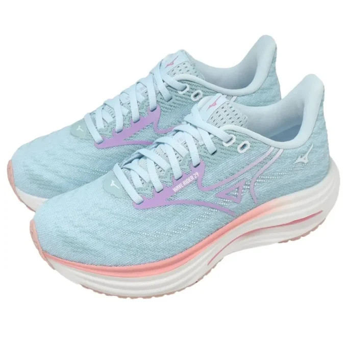 Mizuno Wave Rider 29 Super Wide “Nantucket Breeze Orchid Petal”